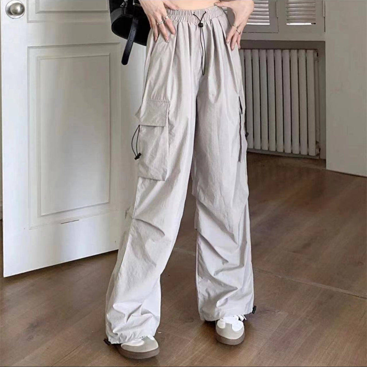 High Waist Puffy Pants