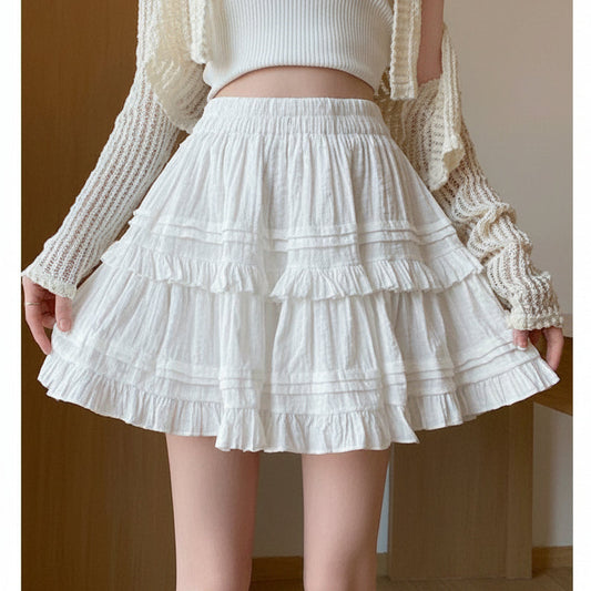 Lace Tiered Femboy Skirt