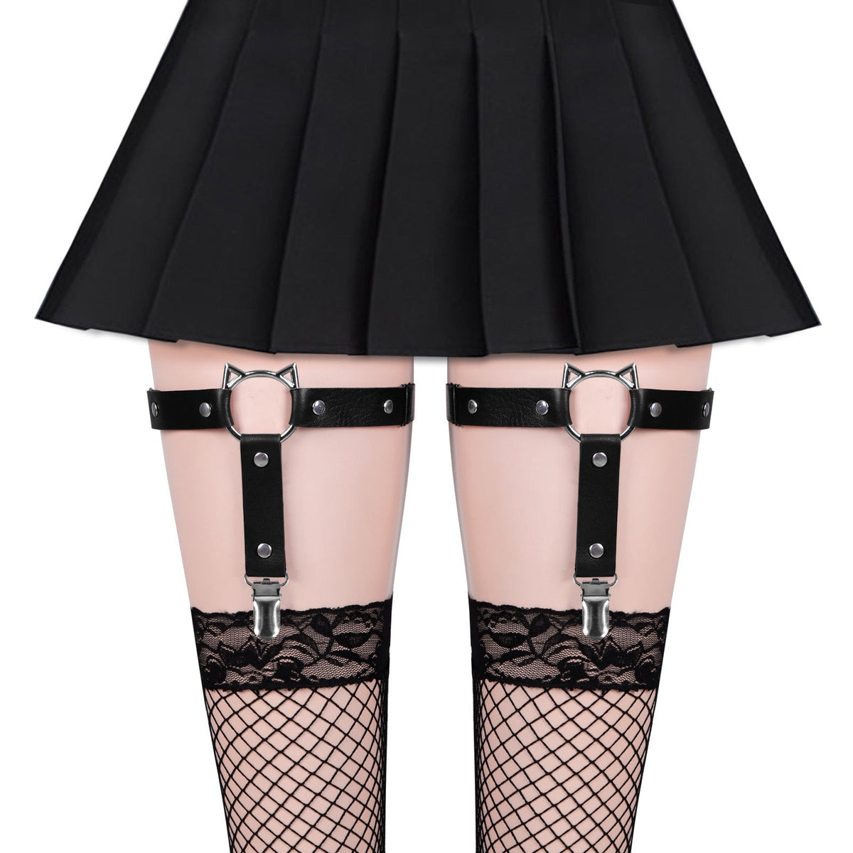 Cat Face Femboy Thigh Garter