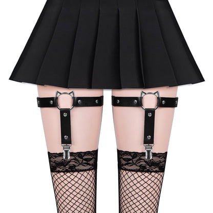 Cat Face Femboy Thigh Garter