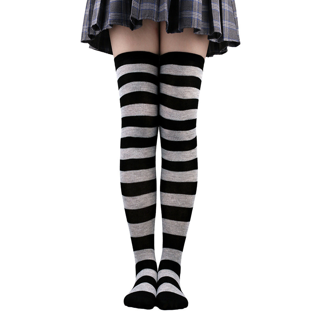 Striped Femboy Thigh Highs