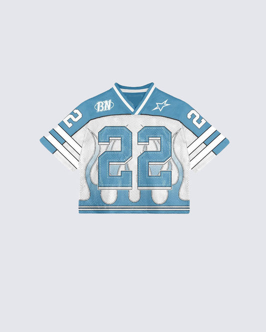 Sport Mesh Number Graphic Jersey Tee