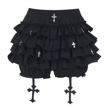 Gothic Cross Femboy Skirt