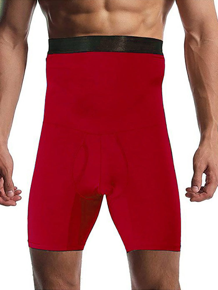 Men's Butt Lift Boxer Briefs with Fly
