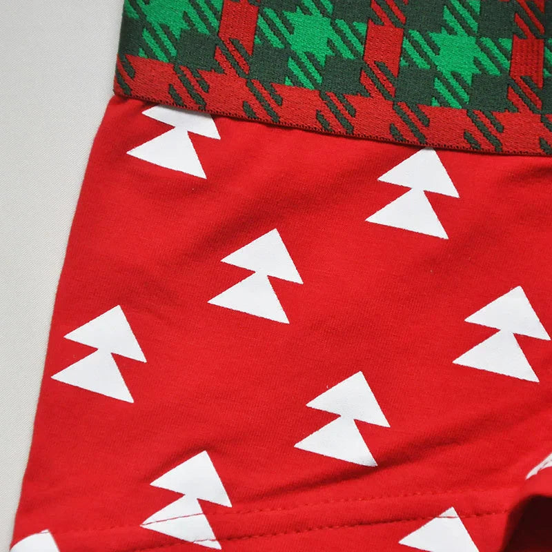 Festive Christmas Tartan Boxer Briefs