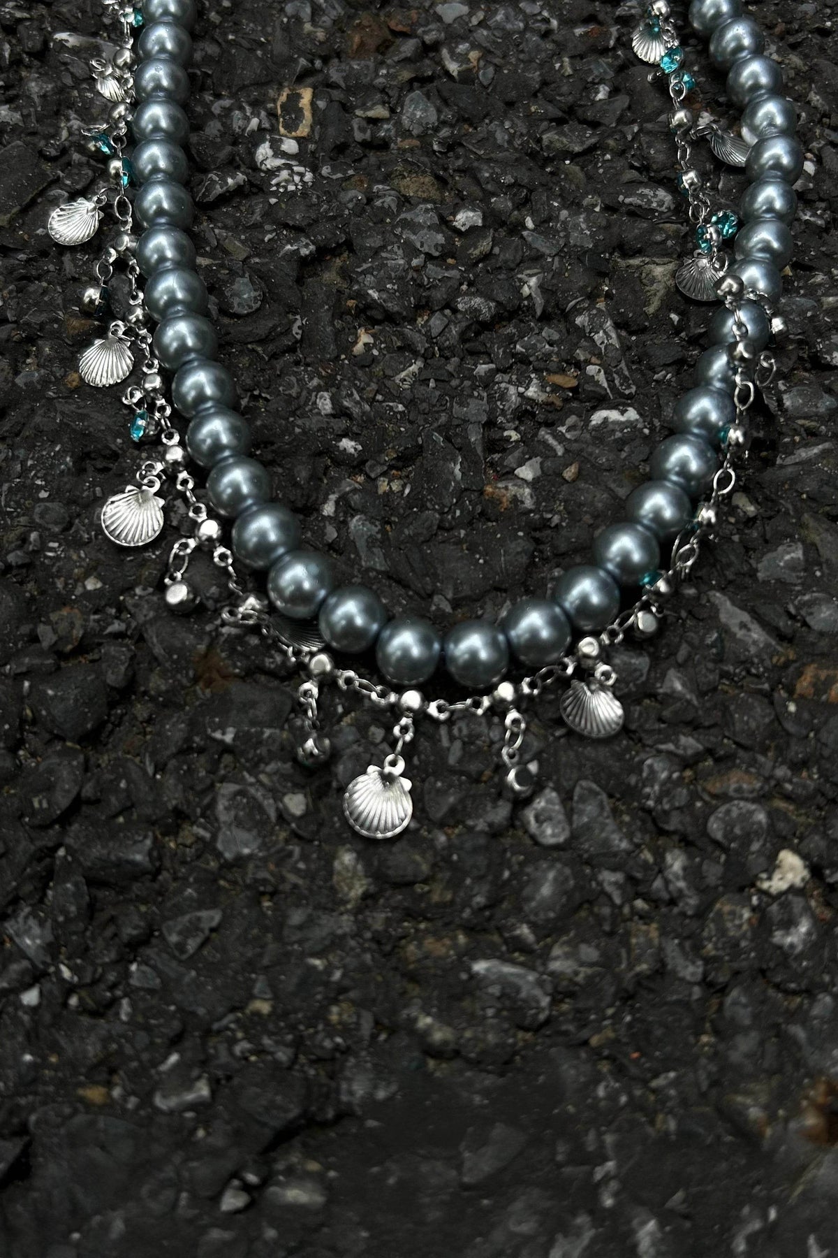 Ocean Wave Pendant Necklace
