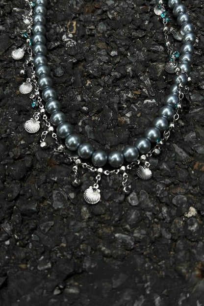 Ocean Wave Pendant Necklace