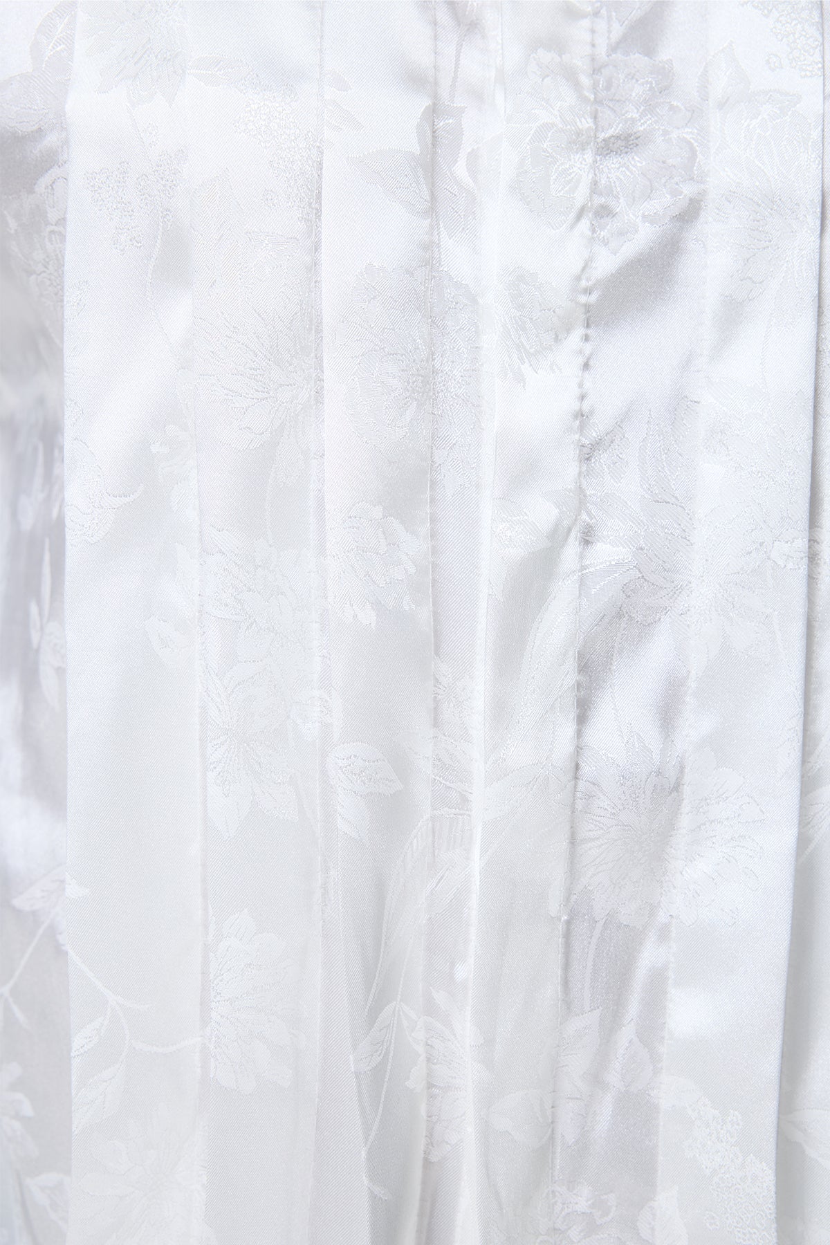 Obscure Wrap Long Sleeve Embroidery Shirt
