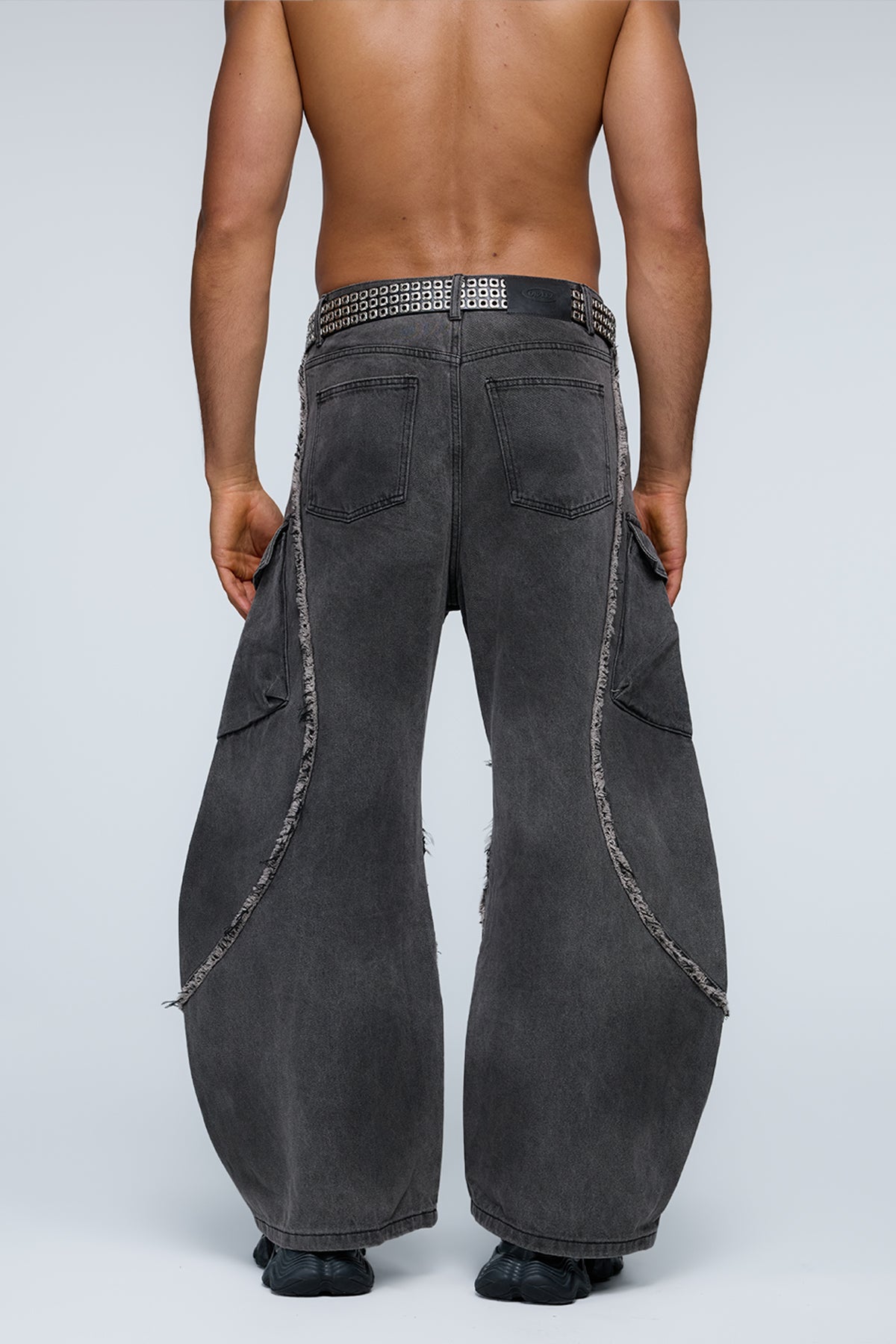 Obsidian Fade Barrel Jeans
