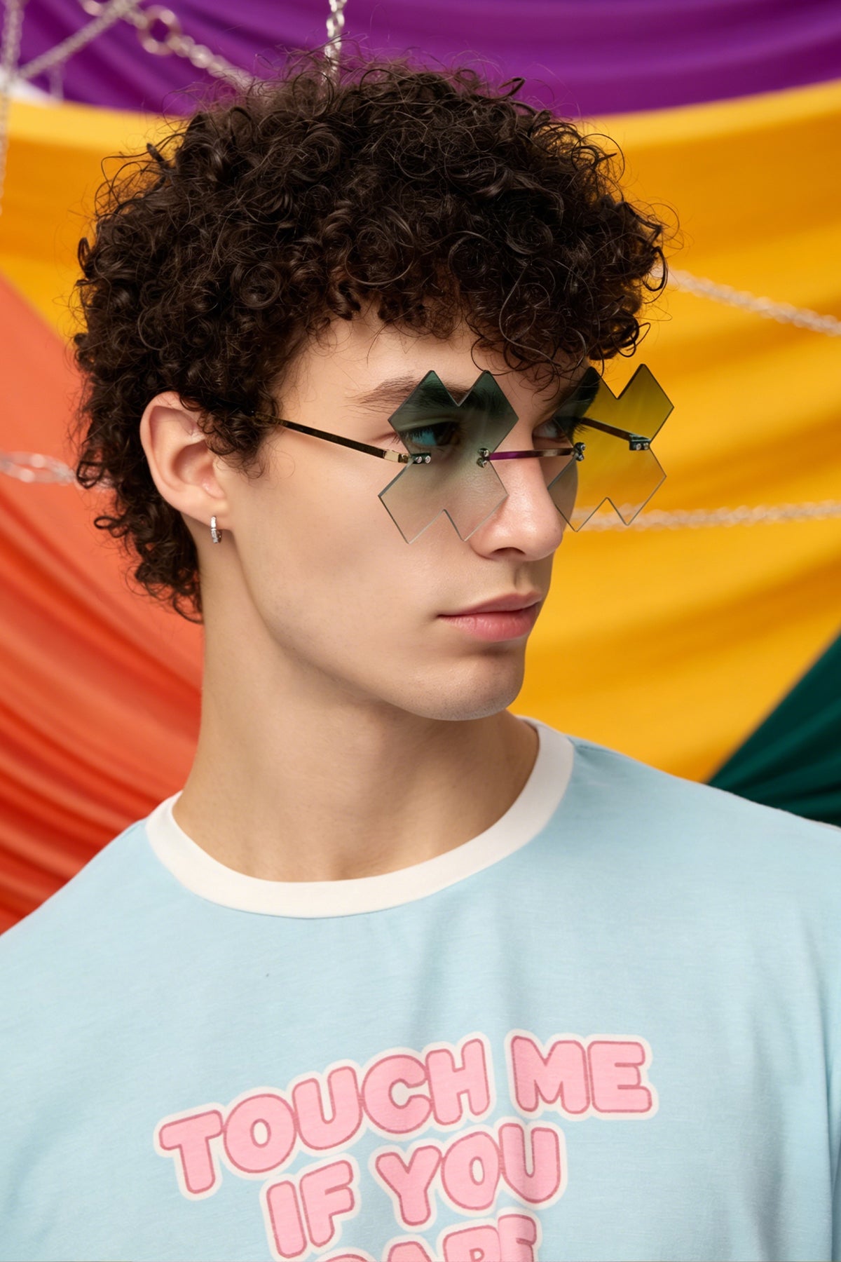 Obsidian Frame Sunglasses Green