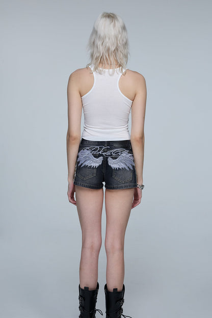 Obsidian Icon Print Tank Top