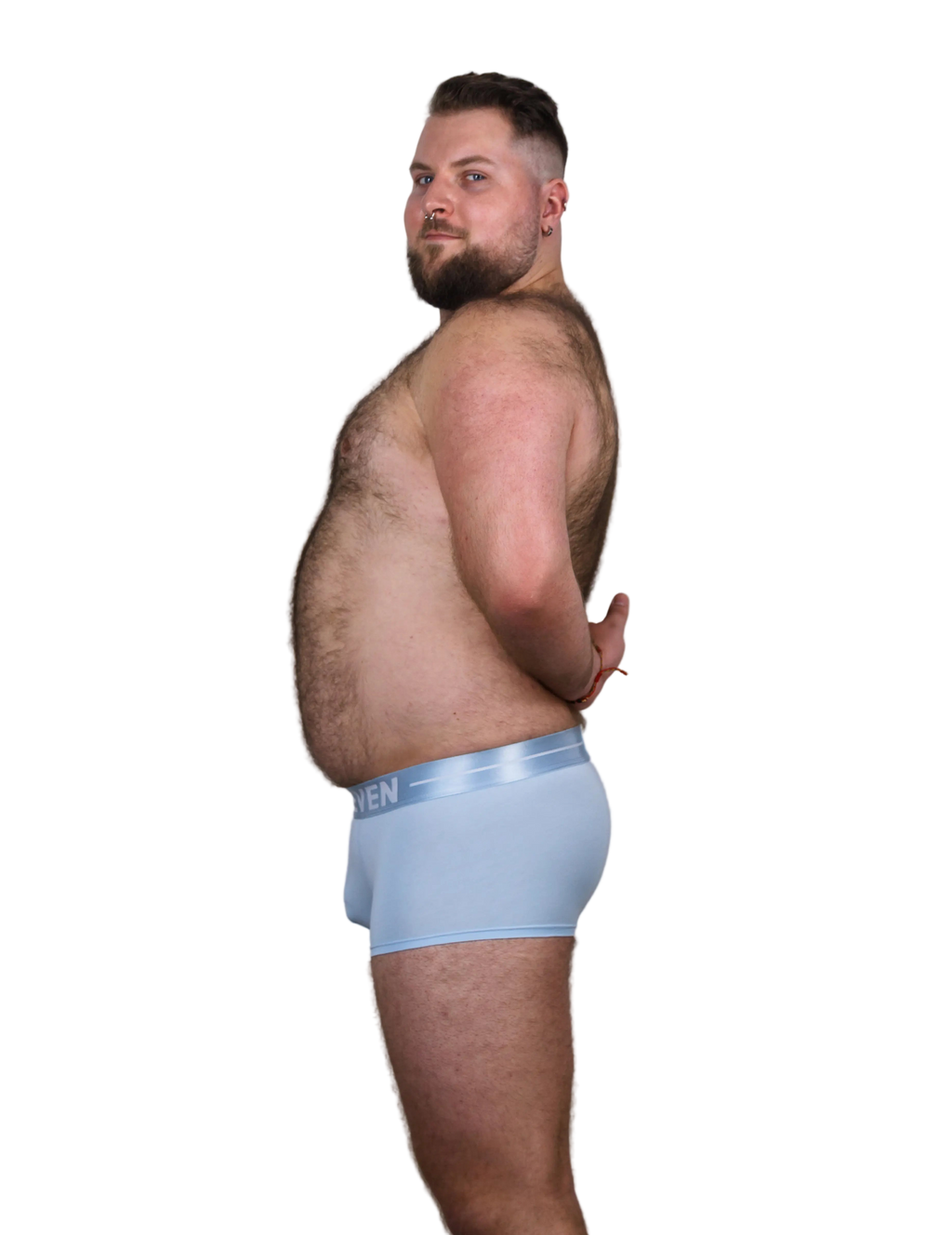 LUXE Cotton Trunks Blue