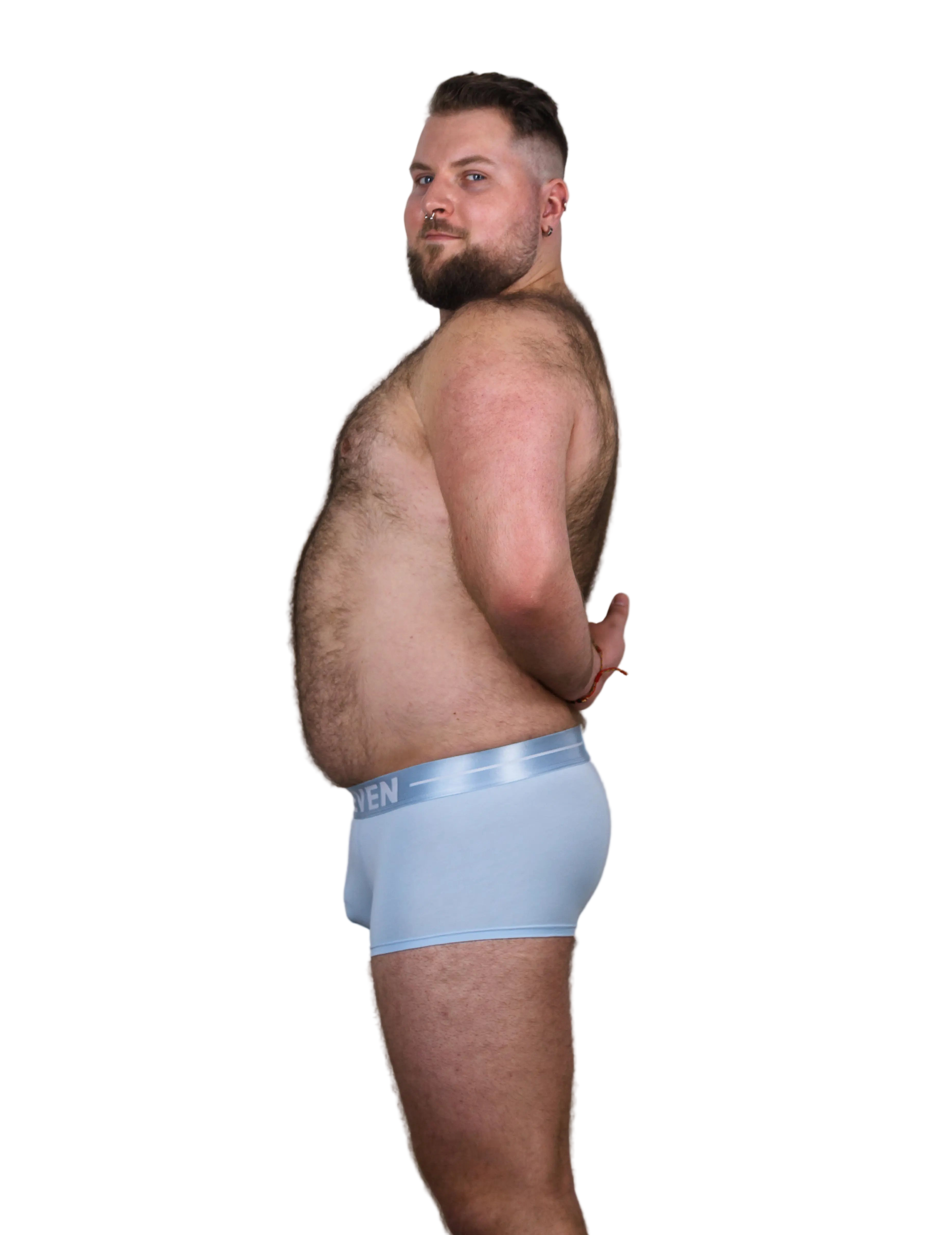 LUXE Cotton Trunks Blue