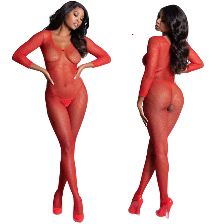 One-Piece Fishnet Hollow Temptation Tights