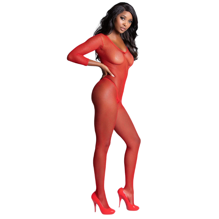 One-Piece Fishnet Hollow Temptation Tights