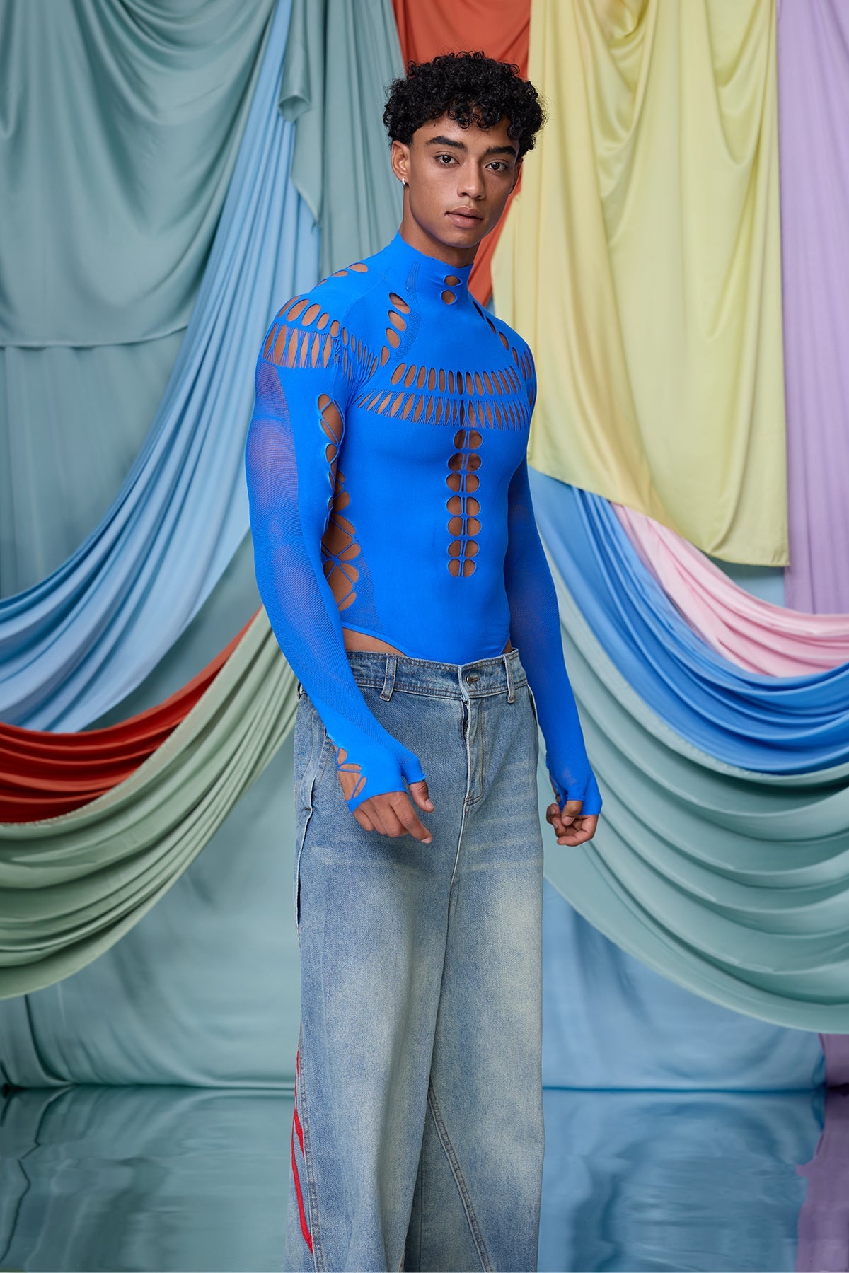 One System Cutout Long Sleeve Bodysuit