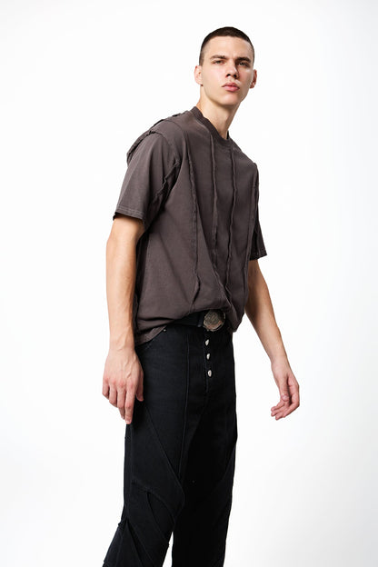Onyx Fit Short Sleeve Embroidery Top