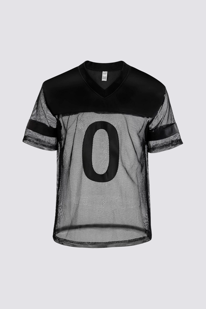 Opaque Air Patchwork V Neck Zero Top