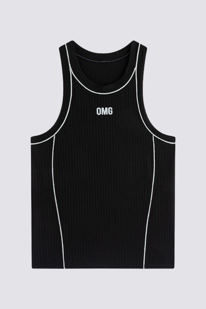 Opaque Null Tank Top Black