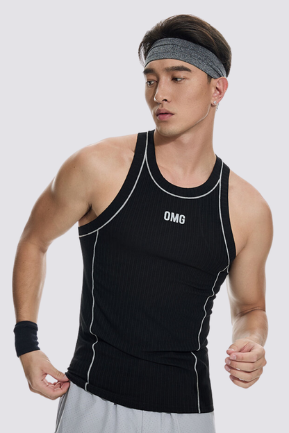Opaque Null Tank Top Black