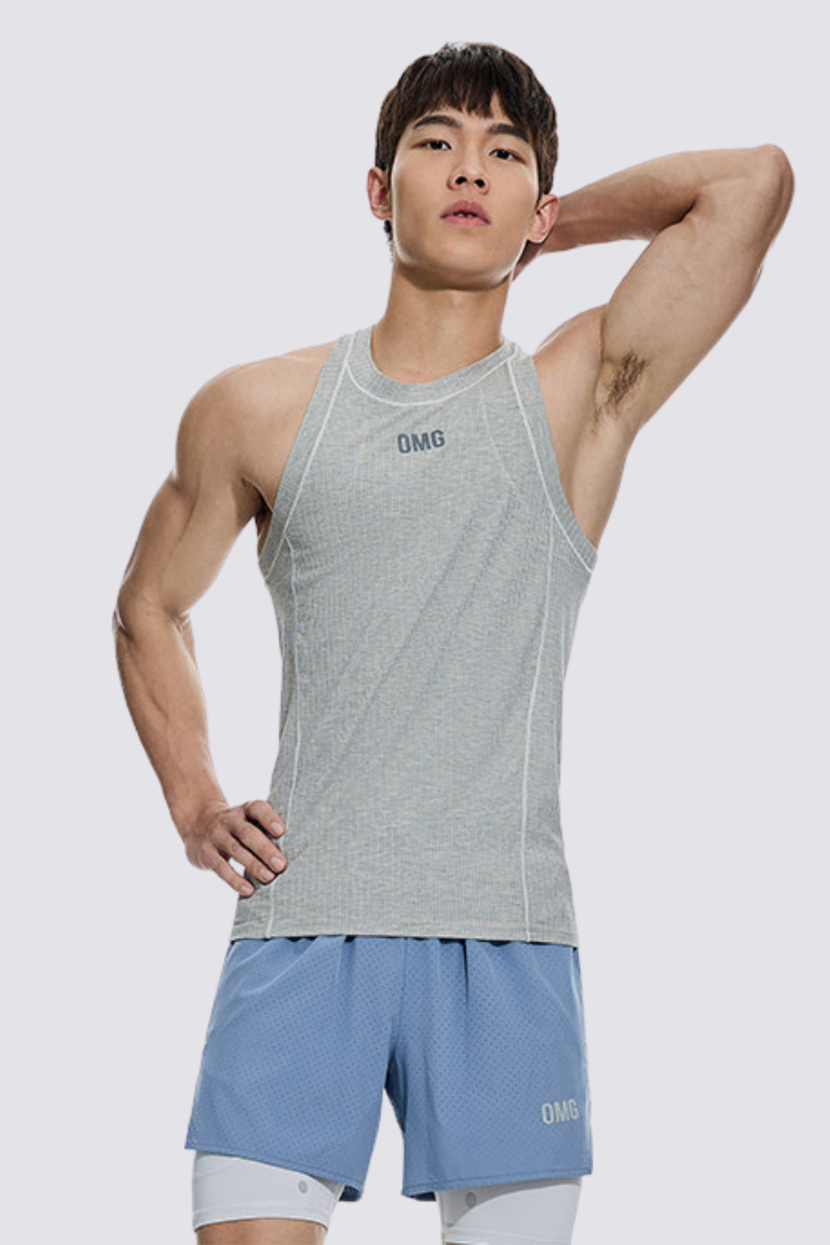 Opaque Null Tank Top Grey
