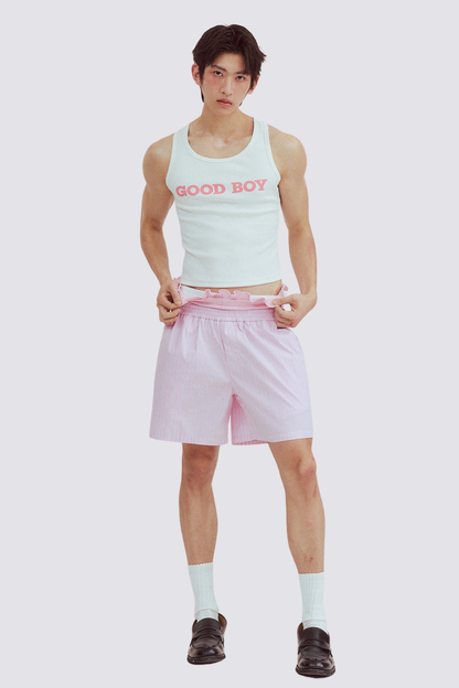 Open Torso Print Crop Top
