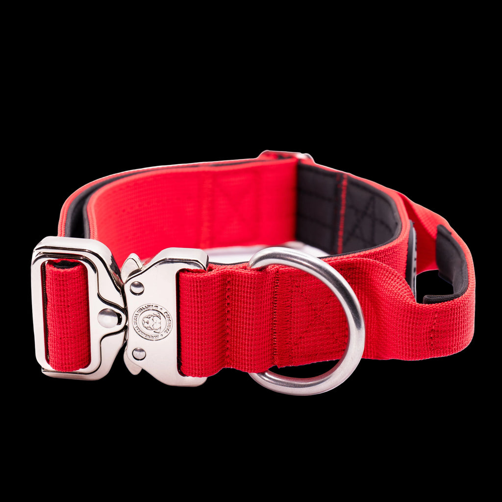 4cm Tactical Collar Red