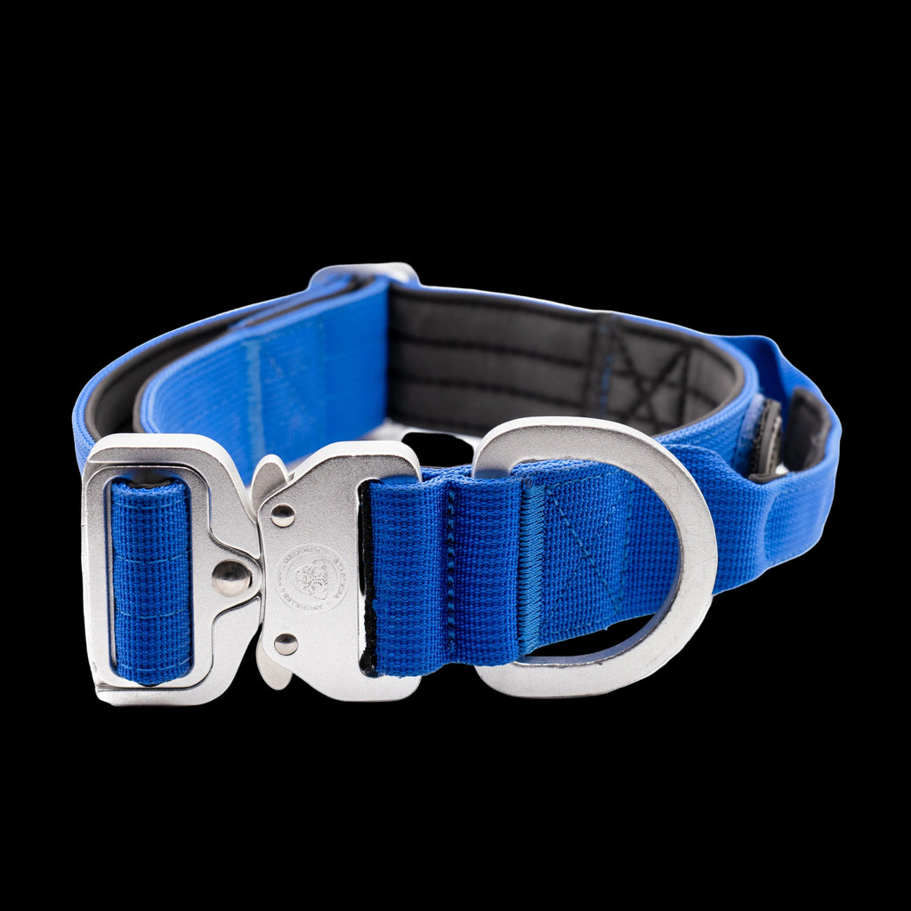 4cm Tactical Collar Blue