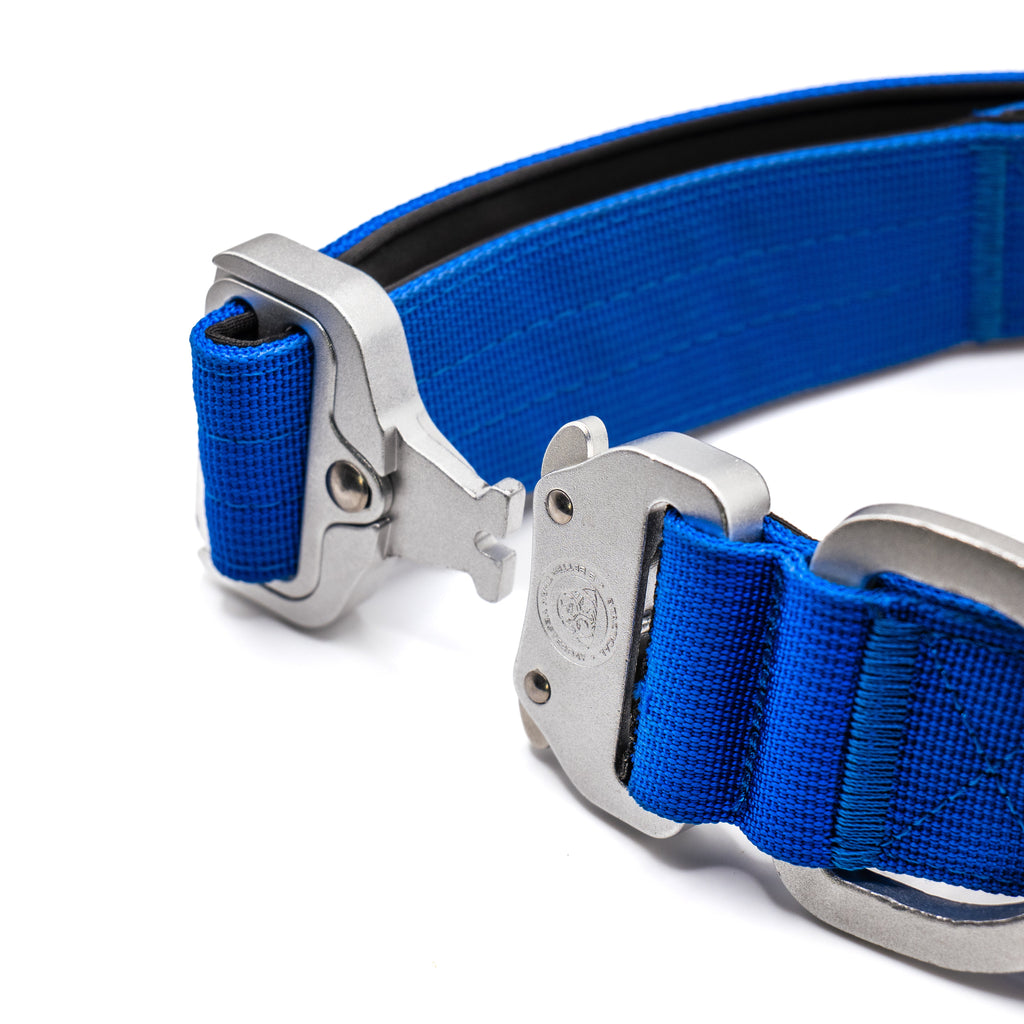 4cm Tactical Collar Blue