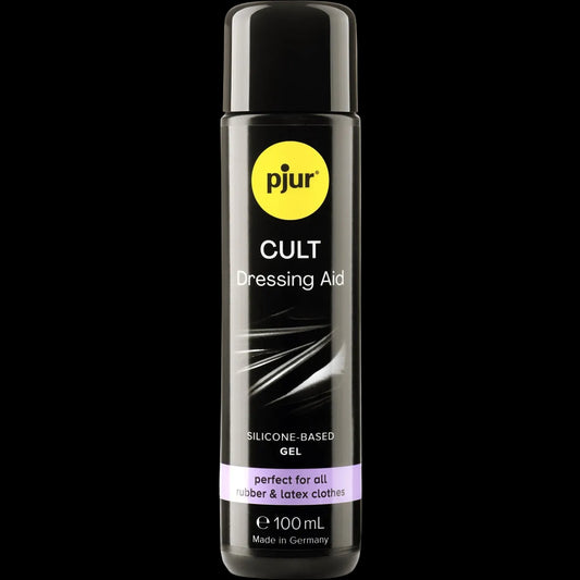 Pjur Cult Rubber & Latex Dressing Aid Silicone Lube 100ml