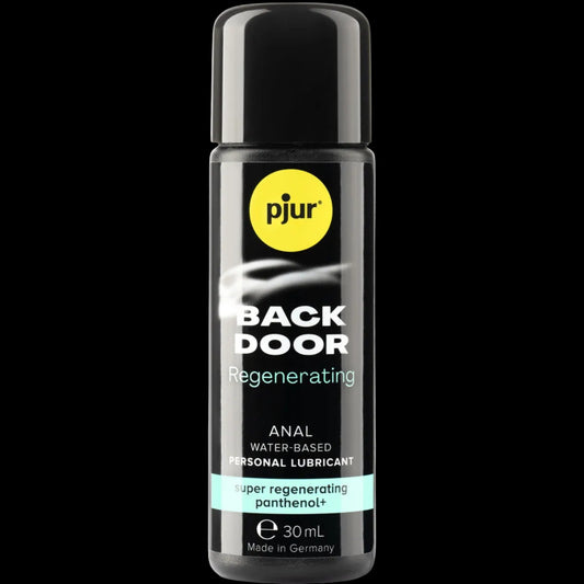 Pjur Back Door Super Regenerating Panthenol Anal Glide Water Based Lube 30ml