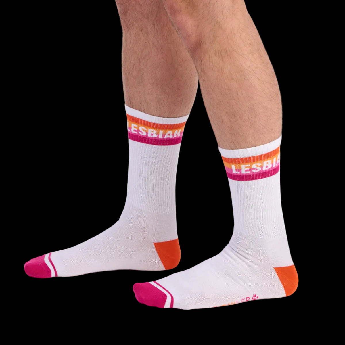 Prowler Lesbian Socks White Purple Orange