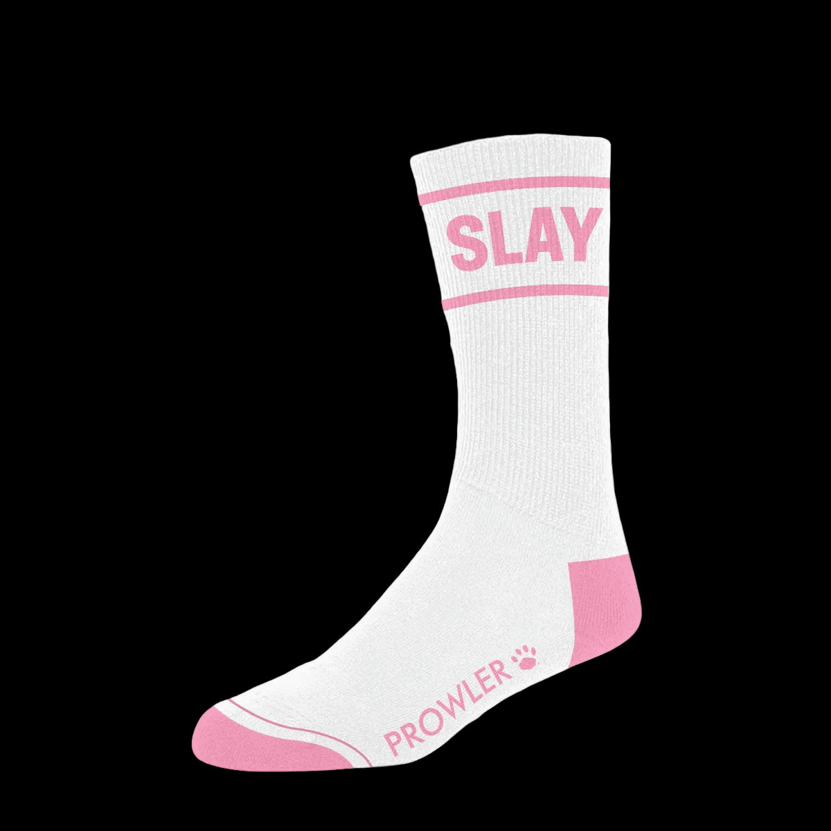 Prowler Slay Socks White Pink