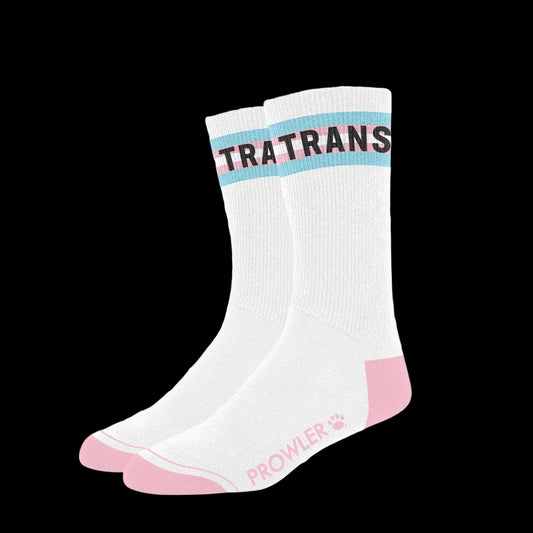 Prowler Trans Socks White Pink Blue