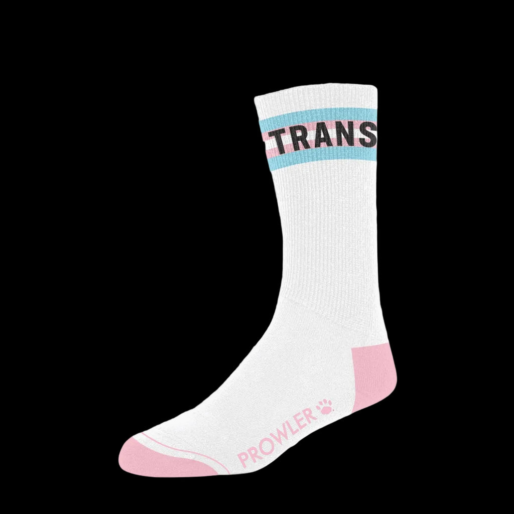 Prowler Trans Socks White Pink Blue