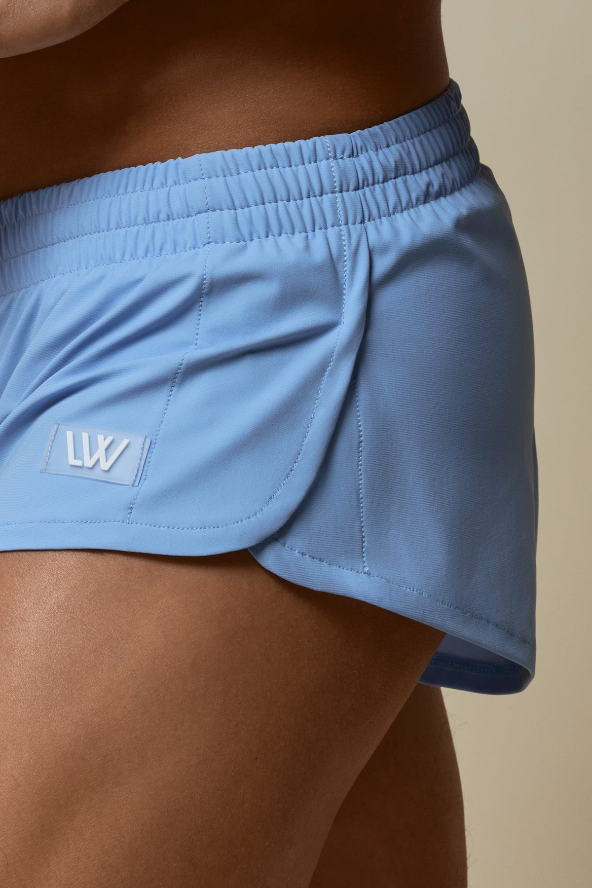 SWIM HYBRID SHORT - CAPRI BLUE