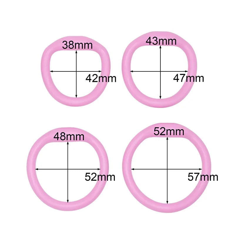 Petite Power: The Mini Sissy Resin Chastity Cage