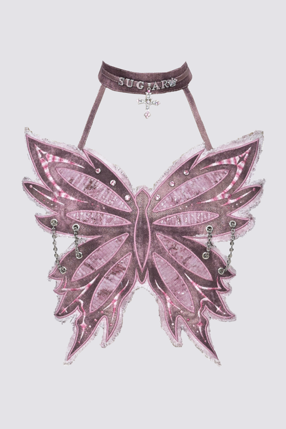 Pixel Love Butterfly Chain Corset