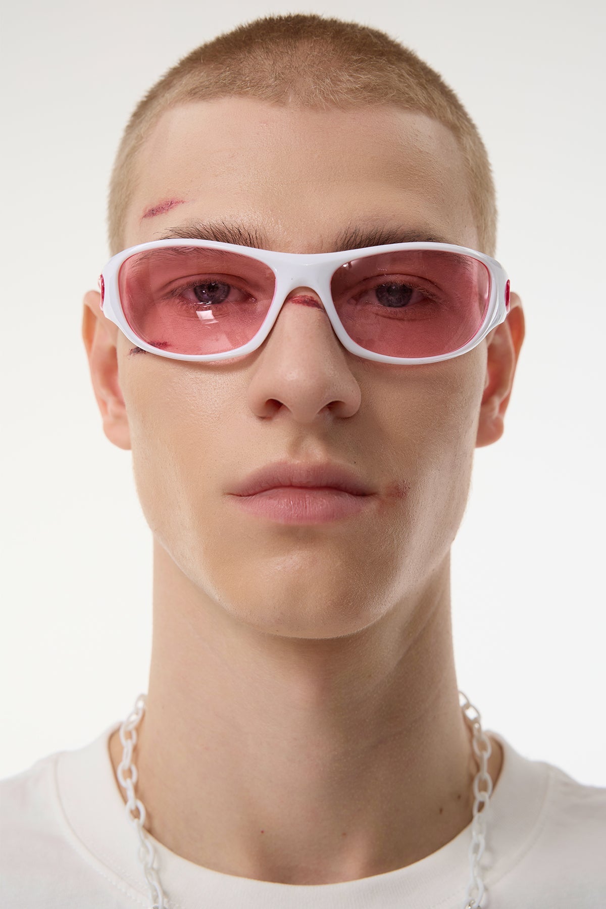 Pixel Wrap Punk Sunglasses
