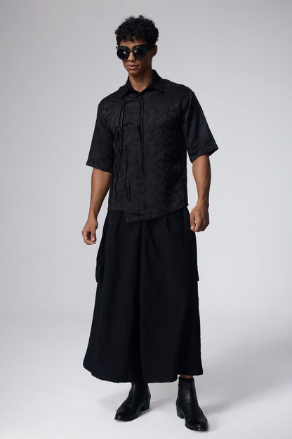 Plain Shell Jacquard Shirt