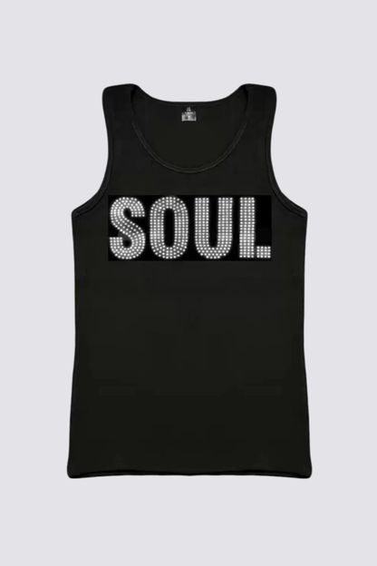 Plasma Glitz Rhinestone Tank Top