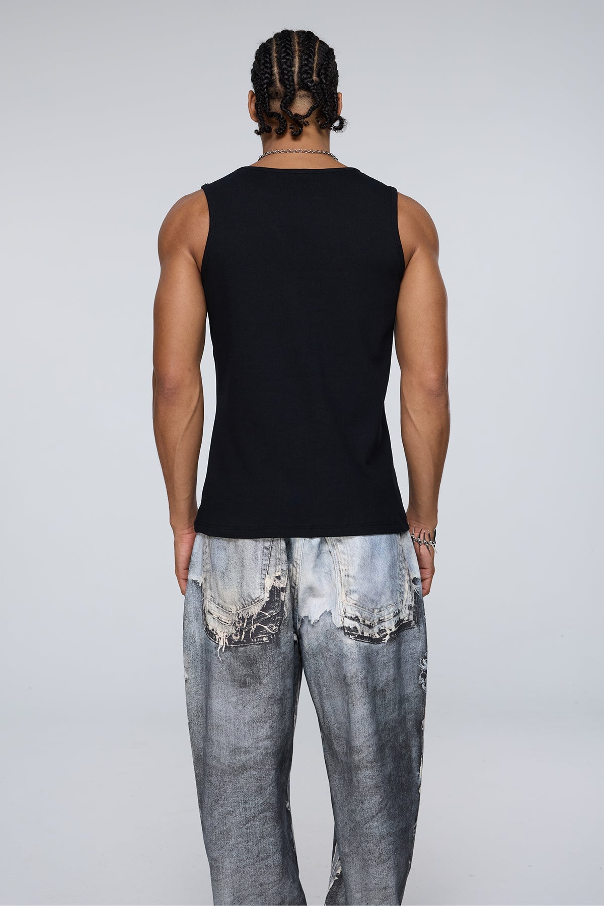 Plasma Glitz Rhinestone Tank Top