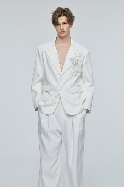 Plasma Pride Embroidery Floral Jacket