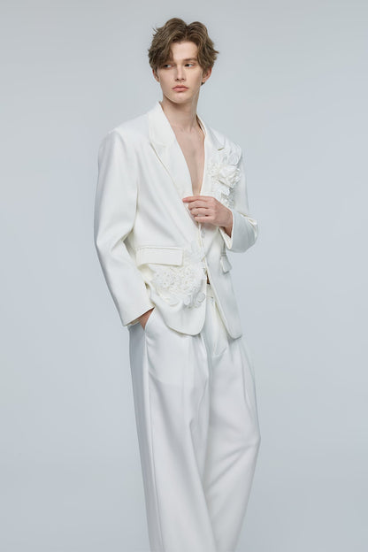 Plasma Pride Embroidery Floral Jacket
