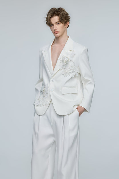 Plasma Pride Embroidery Floral Jacket