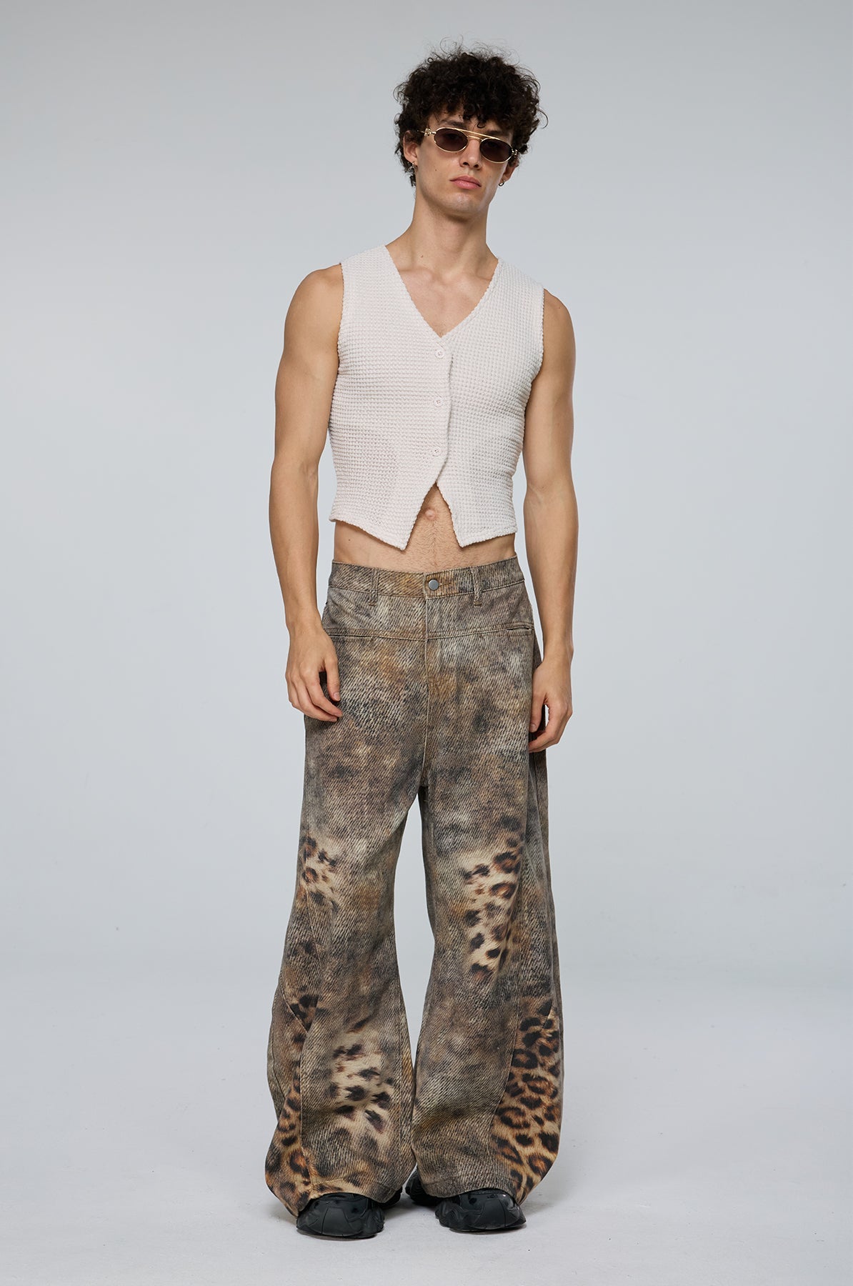 Predator Trace Leopard Barrel Jeans