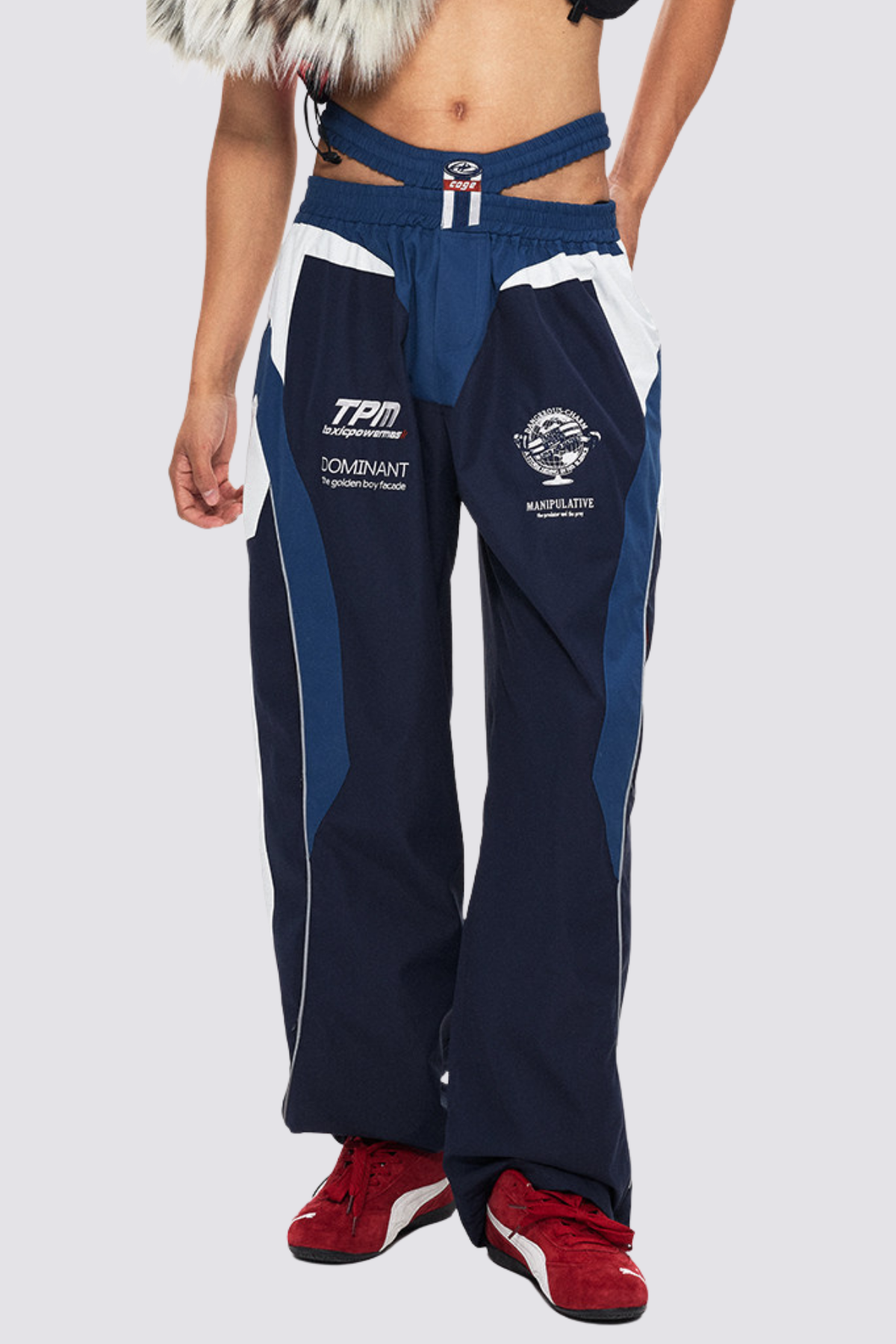 Prime Fabric Barrel Pants