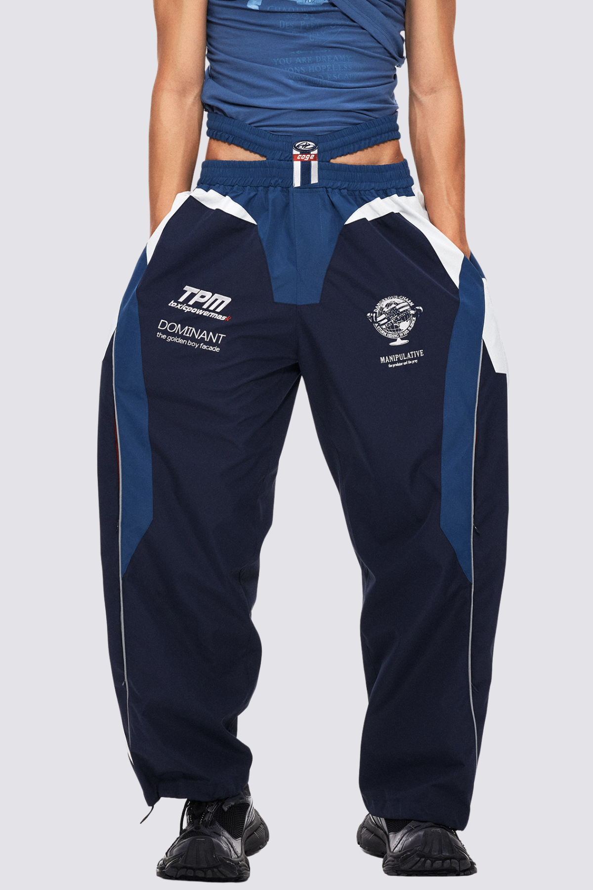 Prime Fabric Barrel Pants