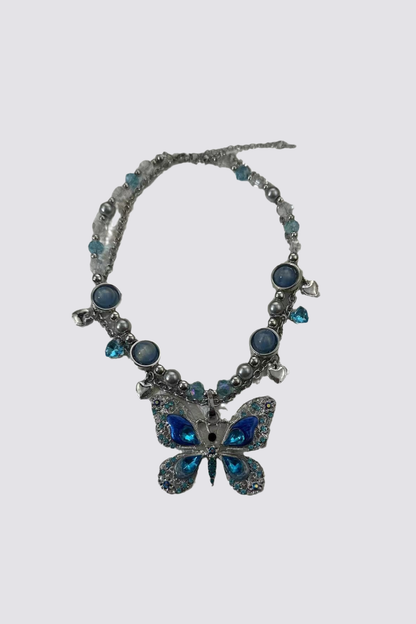 Prism Flux Butterfly Necklace