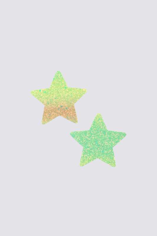 Prismatic Luxury Star Nipple Covers
